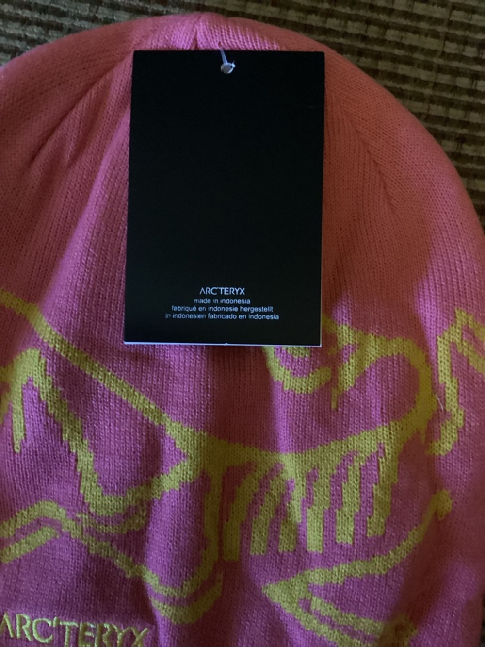 Arc'teryx Logo Pack — Clearwith Black Print - Picture 2 of 6